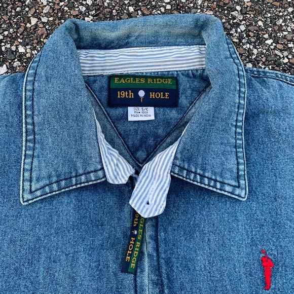 Men's Eagles Ridge Full Zip Denim Jean Jacket S - Picture 5 of 7